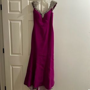 Beautiful Fuschia evening gown